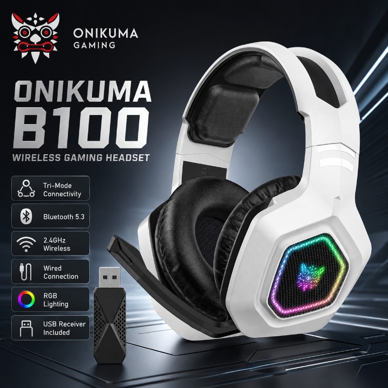 Gaming Console Apple - Fone de Ouvido Gamer Sem Fio