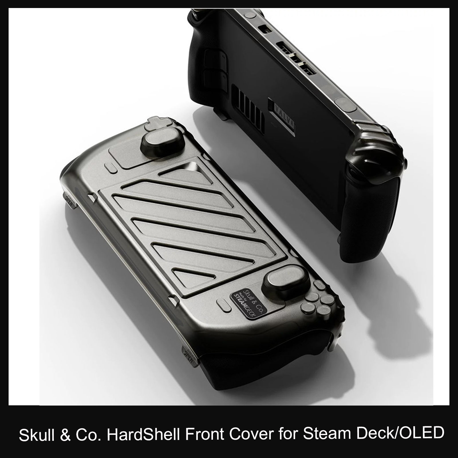 Console Gaming Steam - Skull & Co. HardShell Capa Frontal