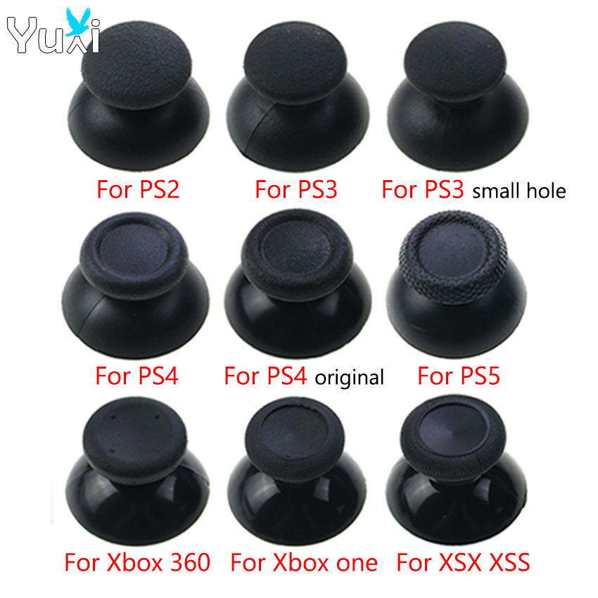 Gaming Console Joystick - YuXi-Tampa analógica do punho do polegar,