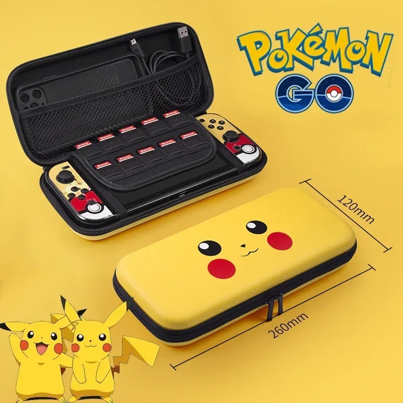 Gaming Console With Games - Bolsa de Armazenamento Pokemon Pikachu para