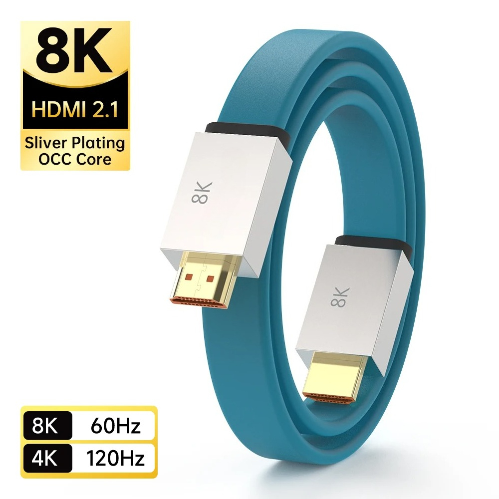 Cabo HDMI 2.1 48Gbps 8K@60Hz 4 - Hdmi Cable 2.1 avaliação e preço
