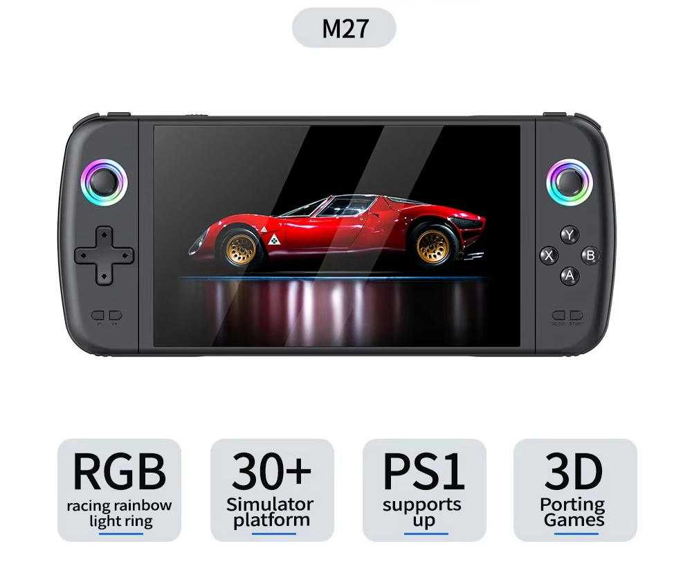 M27 7 Polegada console de jogo - Gaming Console Kids avaliação e preço