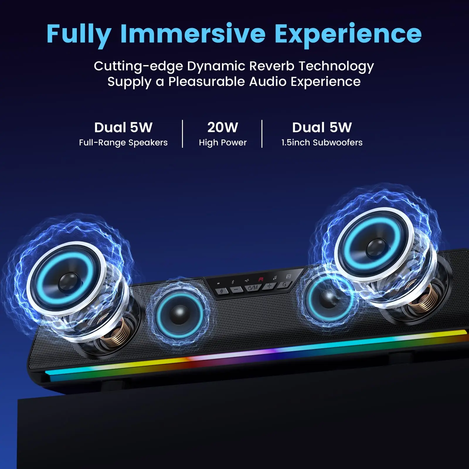 Barra de Som Gamer GS6 Pro 7.1 - Gaming Console Apple avaliação e preço