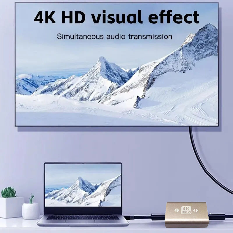 HDMI fêmea-fêmea cabo adaptado - Hdmi Cable 2.1 avaliação e preço