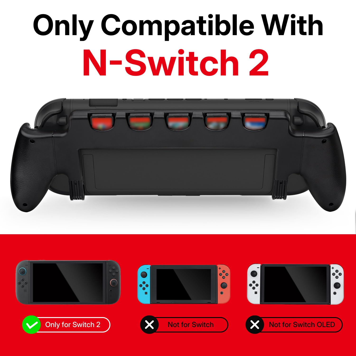 Capa de aperto de mão para nin - Gaming Card Holder avaliação e preço