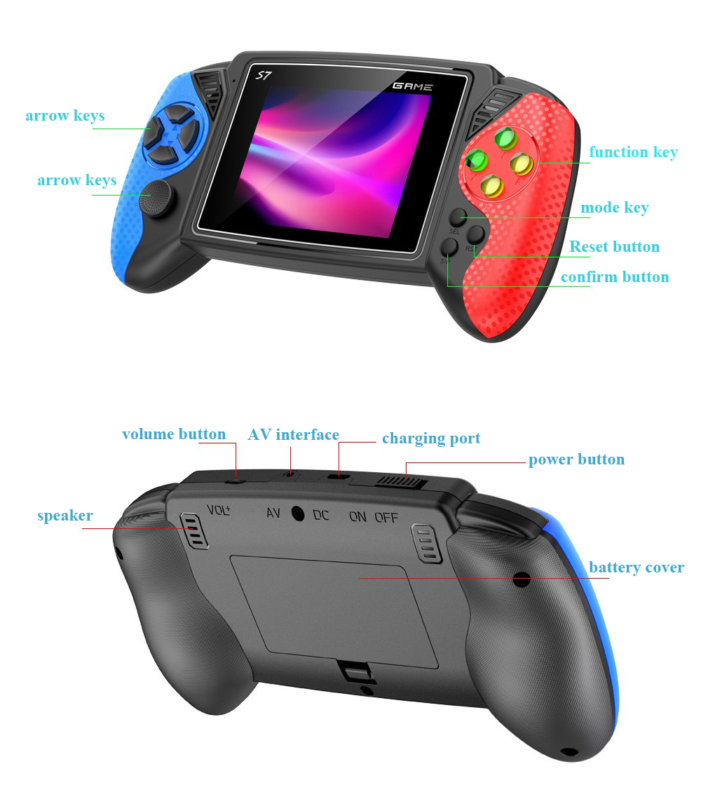 Console de Jogo Portátil Retro - Gaming Console Kids avaliação e preço
