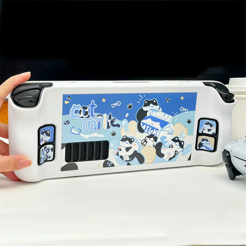 Capa protetora de gato de leit - Console Gaming Steam avaliação e preço
