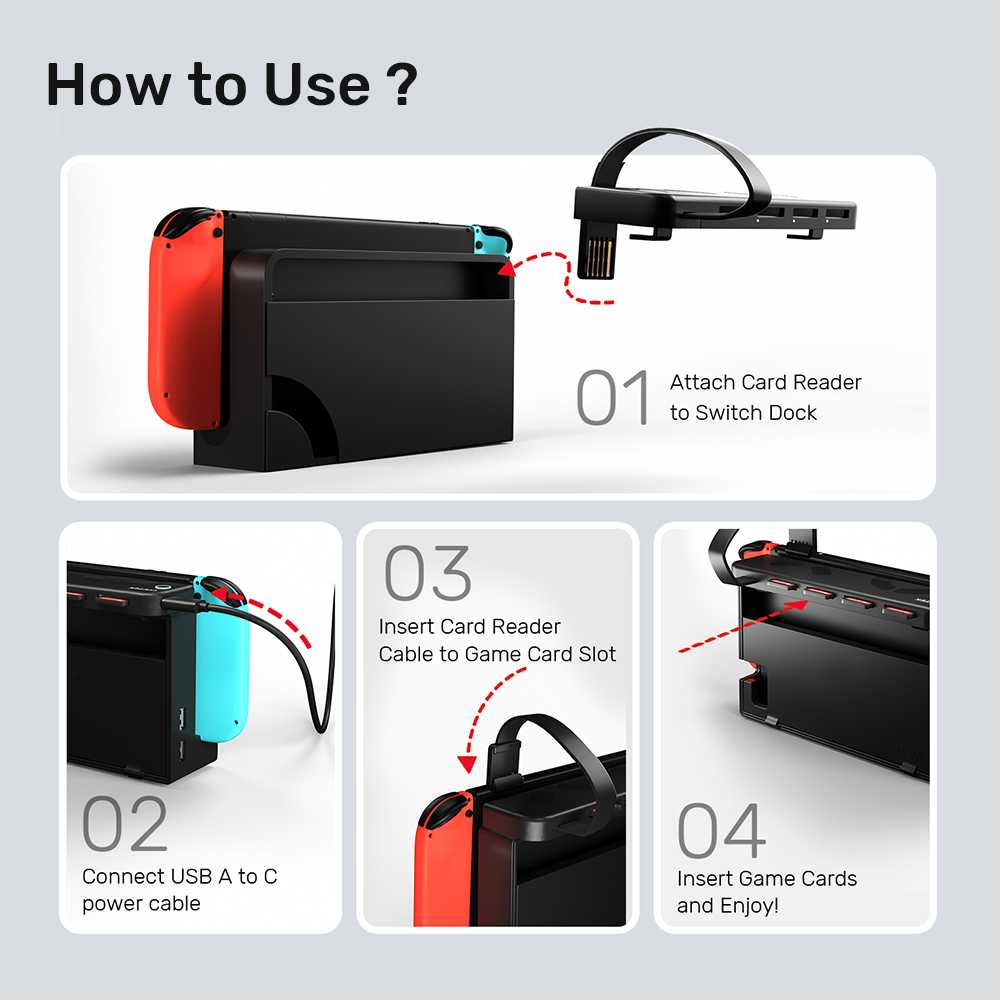Leitor de Cartão de Jogo Portá - Gaming Card Holder avaliação e preço