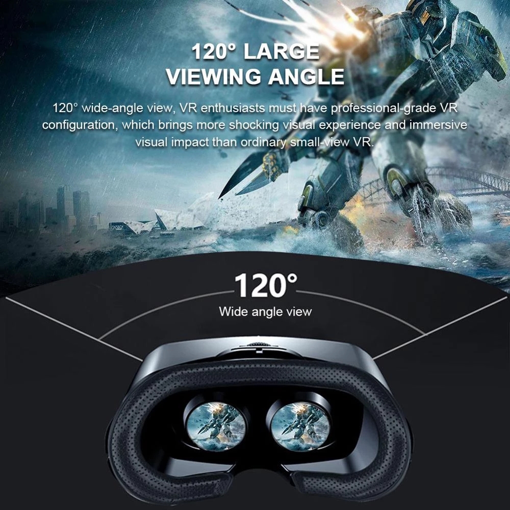Óculos de realidade virtual vr - Gaming Console Joystick avaliação e preço